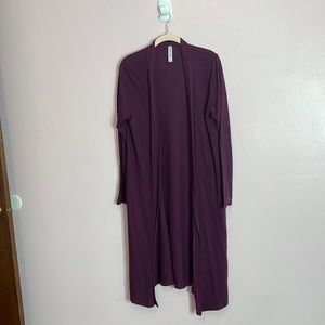 Purple Duster Sweater